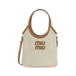 Miu Miu 5BA281 CANVUS Shoulder Bag